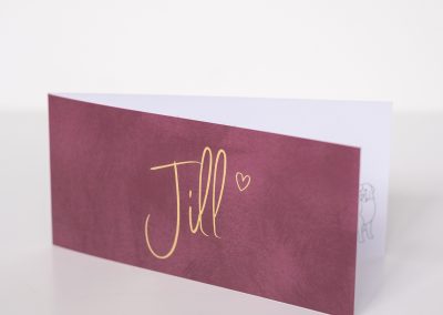 Geboortekaartje Jill